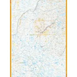 Finland: Lemmenjoki Calazo Turkart 1:100 000 1:25 000