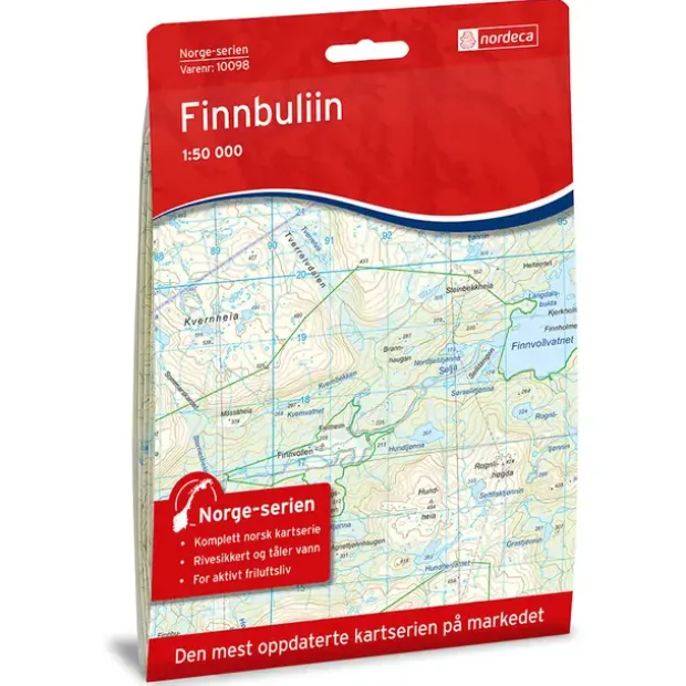 Finnbuliin Nordeca Norge 1:50 000 10098