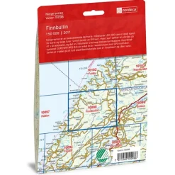 Finnbuliin Nordeca Norge 1:50 000 10098