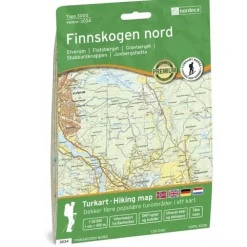 Finnskogen Nord Nordeca Topo 1:50 000 3034