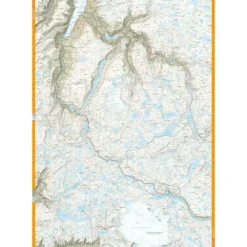 Finse Hallingskarvet Aurlandsdalen Calazo Turkart 1:50 000