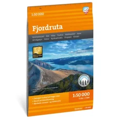 Fjordruta Calazo Turkart 1:50 000