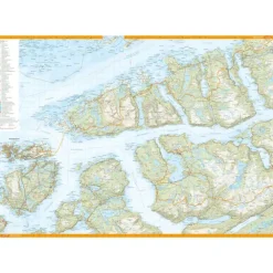 Fjordruta Calazo Turkart 1:50 000