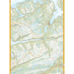 Fjordruta Calazo Turkart 1:50 000