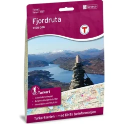 Fjordruta Nordeca Turkart 1:100 000 2607