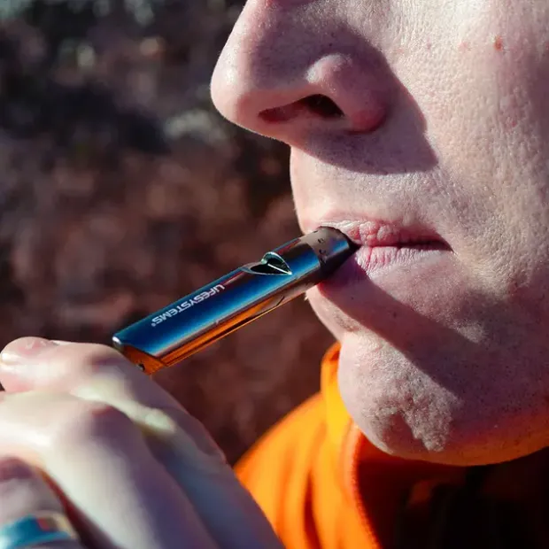 Fløyte Lifesystems Mountain Whistle Grey/Orange
