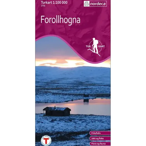 Forollhogna Nordeca Turkart 1:100 000 2731
