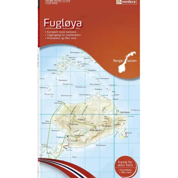 Fugløya Nordeca Norge 1:50 000 10126