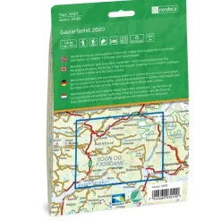 Gaularfjell Nordeca Topo 1:50 000 3040