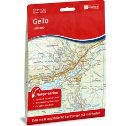 Geilo Nordeca Norge 1:50 000 10040