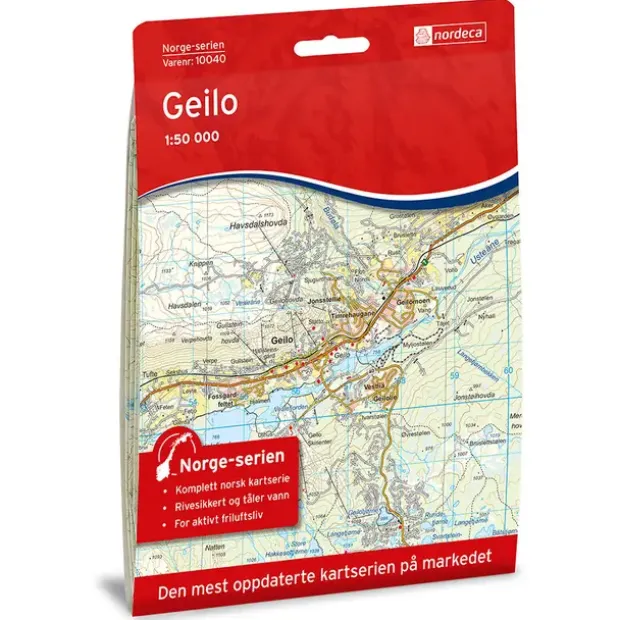 Geilo Nordeca Norge 1:50 000 10040