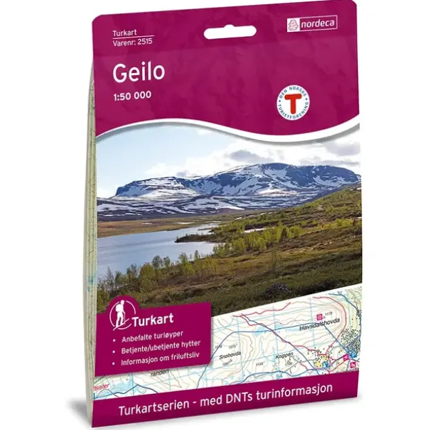Geilo Nordeca Turkart 1:50 000 2515