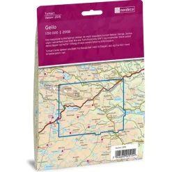 Geilo Nordeca Turkart 1:50 000 2515