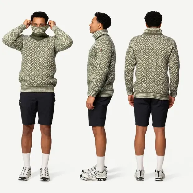 GenserDevold Svalbard Wool High Neck U L 388