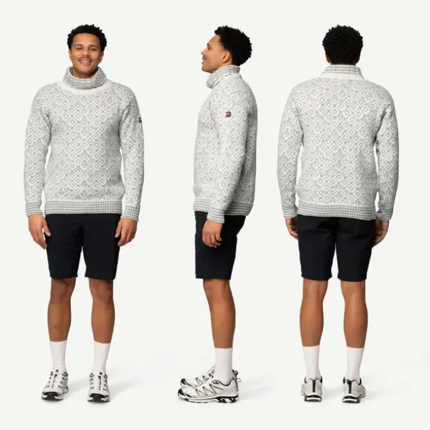 GenserDevold Svalbard Wool High Neck U 810