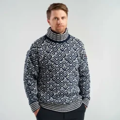 Genser L Devold Svalbard Wool High Neck U L 287