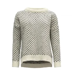 Genser til dameDevold Nordsjø Wool Sweater W 000