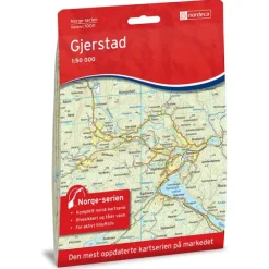Gjerstad Nordeca Norge 1:50 000 10011