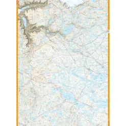 Hardangervidda nord Calazo Turkart 1:50 000