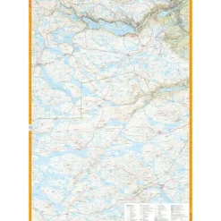Hardangervidda nord Calazo Turkart 1:50 000