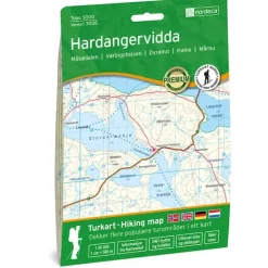 Hardangervidda Nordeca Topo 1:50 000 3006