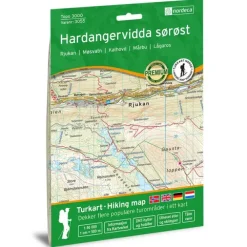 Hardangervidda sørøst Nordeca Topo 1:50 000 3055