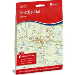 Hattfjelldal Nordeca Norge 1:50 000 10115
