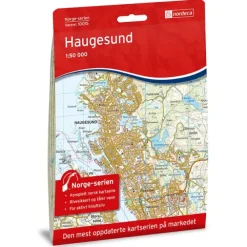Haugesund Nordeca Norge 1:50 000 10015