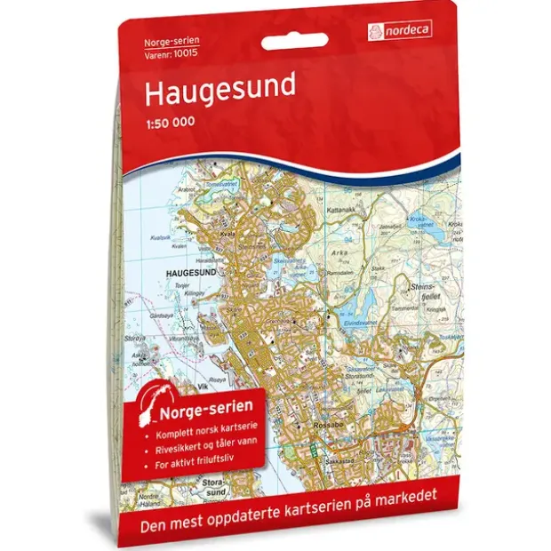 Haugesund Nordeca Norge 1:50 000 10015