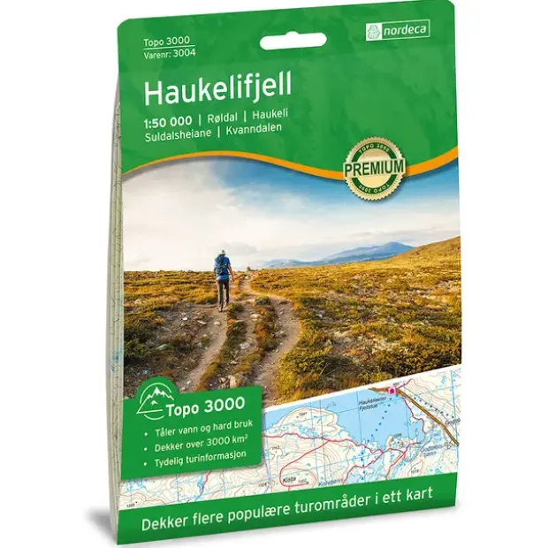 Haukelifjell Nordeca Topo 1:50 000 3004