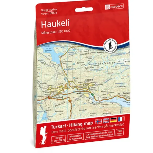 Haukeli Nordeca Norge 1:50 000 10024
