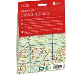 Haukeli Nordeca Norge 1:50 000 10024