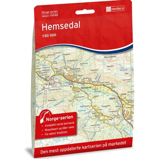 Hemsedal Nordeca Norge 1:50 000 10048