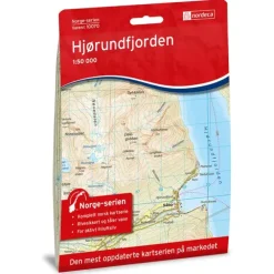Hjørundfjorden Nordeca Norge 1:50 000 10070
