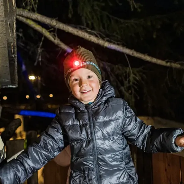 Hodelykt 40 lm Ledlenser Kidled 4r Purple