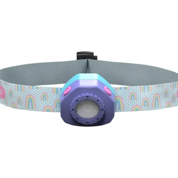 Hodelykt 40 lm Ledlenser Kidled 4r Purple