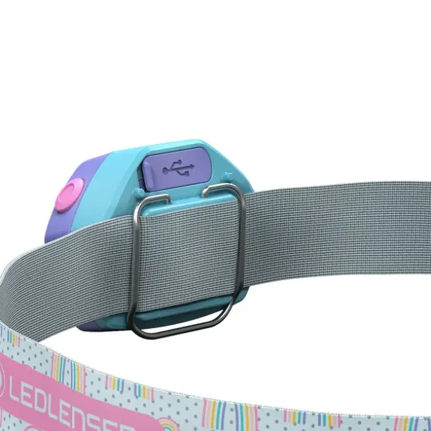 Hodelykt 40 lm Ledlenser Kidled 4r Purple