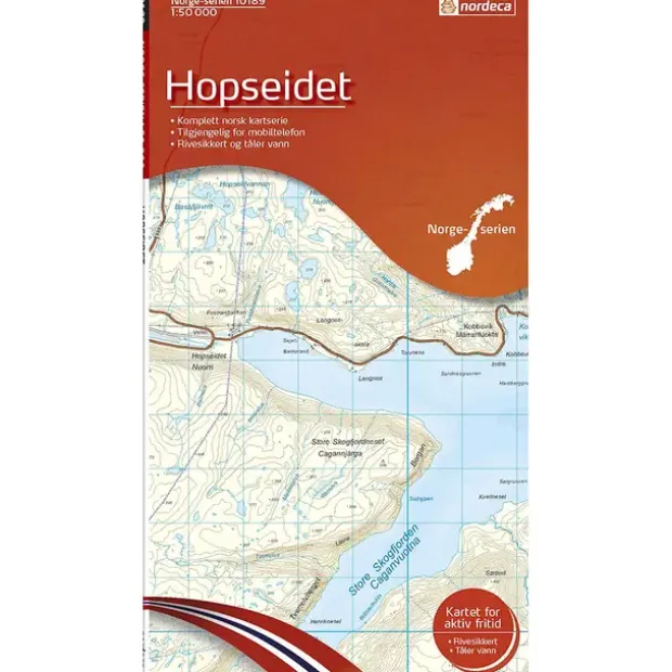 Hopseidet Nordeca Norge 1:50 000 10189