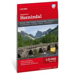 Hornindal Calazo Høyfjellskart 1:25 000