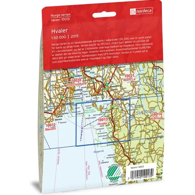 Hvaler Nordeca Norge 1:50 000 10013