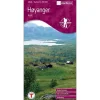 Høyanger aust Nordeca Turkart 1:50 000 2816