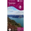 Høyanger vest Nordeca Turkart 1:50 000 2815