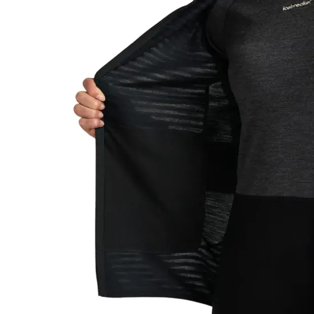 Jakke til dameIcebreaker Merino Realfleece Zip W 001