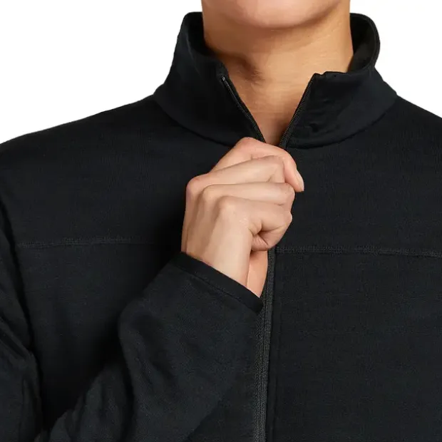 Jakke til dameIcebreaker Merino Realfleece Zip W 001