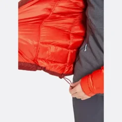 Jakke til dameRab Glaceon Pro Jacket W RedGrapefruit