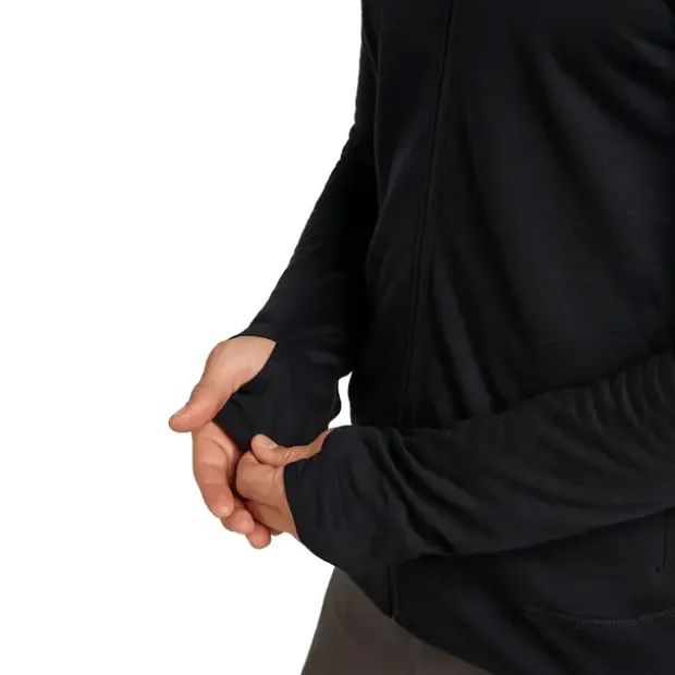 Jakke til herreIcebreaker Merino Realfleece Zip 001