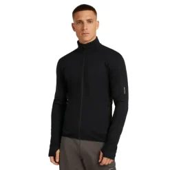 Jakke til herreIcebreaker Merino Realfleece Zip 001