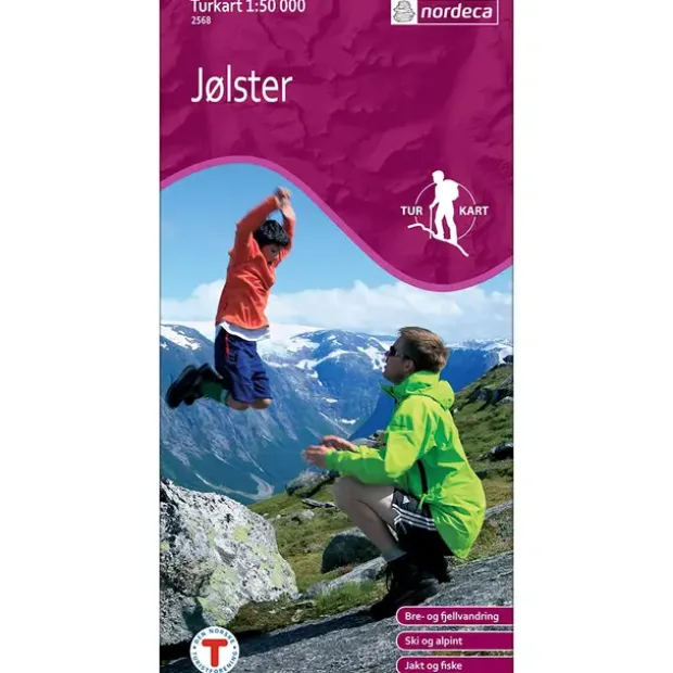 Jølster Nordeca Turkart 1:50 000 2568