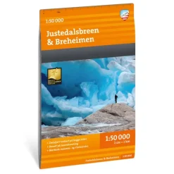 Jostedalsbreen Breheimen Calazo Turkart 1:50 000