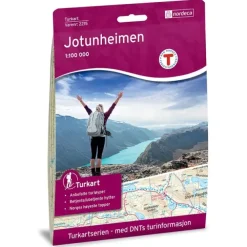 Jotunheimen Nordeca Turkart 1:100 000 2215